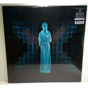 Drab Majesty ‎The Demonstration Silver Vinyl LP Record Post-Punk Limited Ed. 300